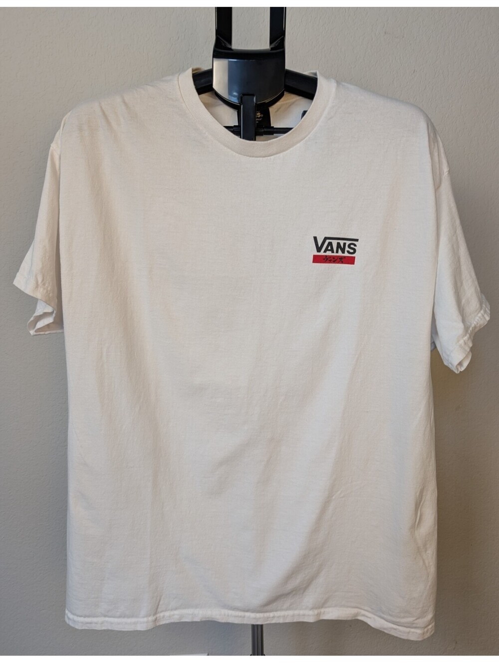 Streetwear Vintage Vans Japan Katakana Graphic Tee White XL Skate  ---